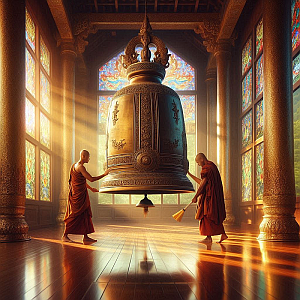 I want to be there when the peace bells ring...
2003